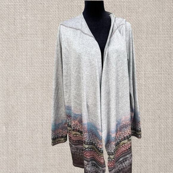 Live and Let Live, open front long sleeve cardigan women's size XL - Picture 1 of 11
